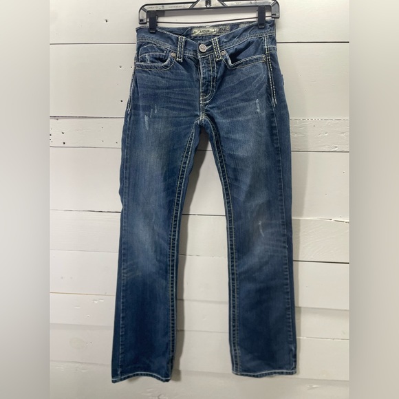 Buckle BKE Denim Aiden Jeans Bootleg Midrise Women's Size 27R - Picture 1 of 6